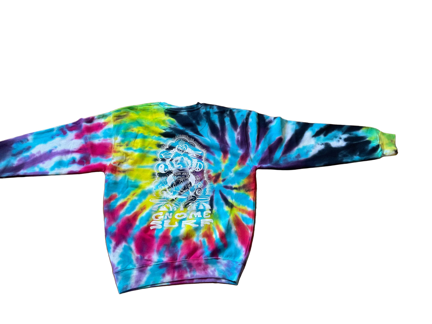 Grateful Vibes Tie Die Crewneck