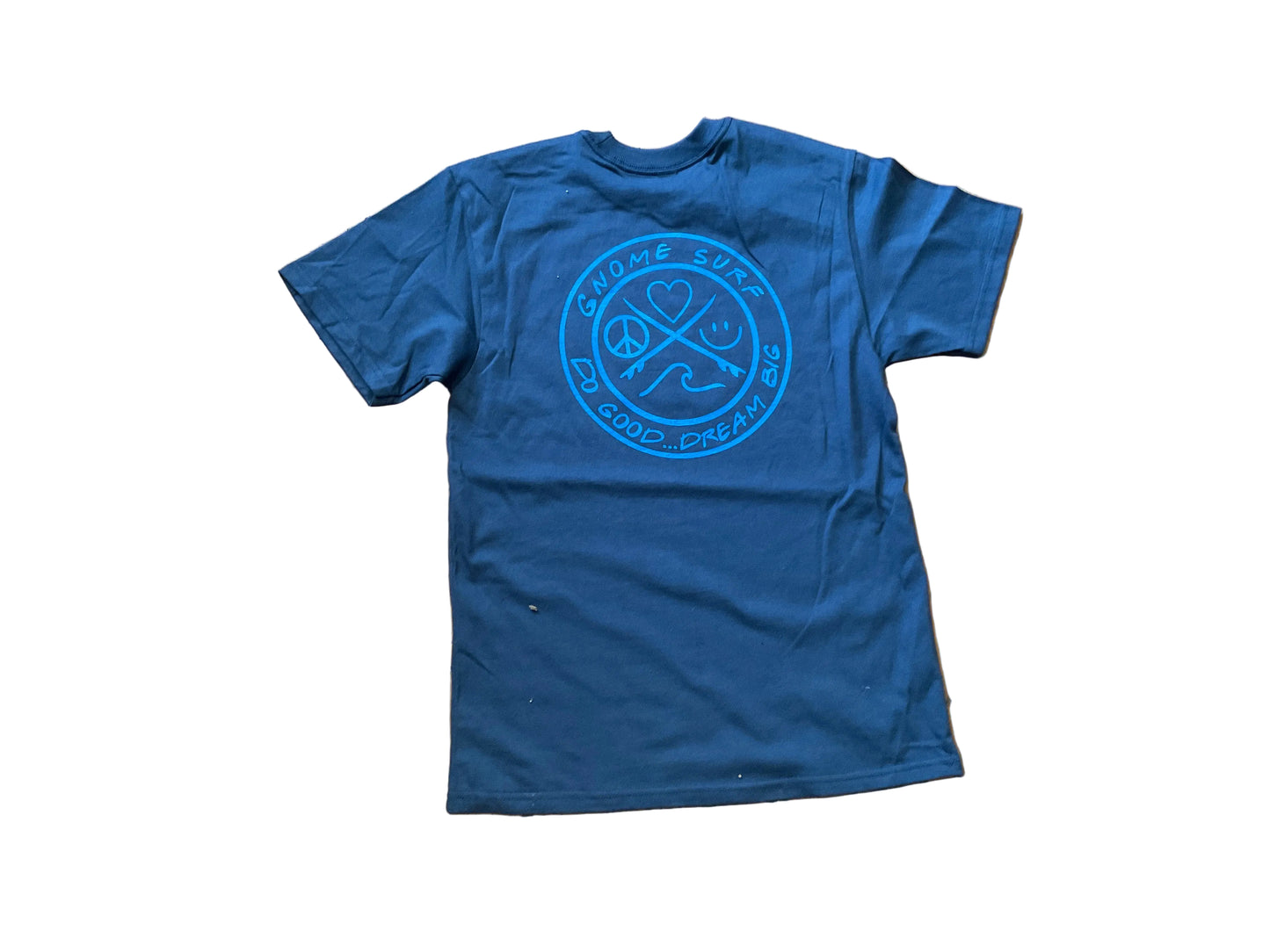 Dark Blue Gnome Logo T shirt