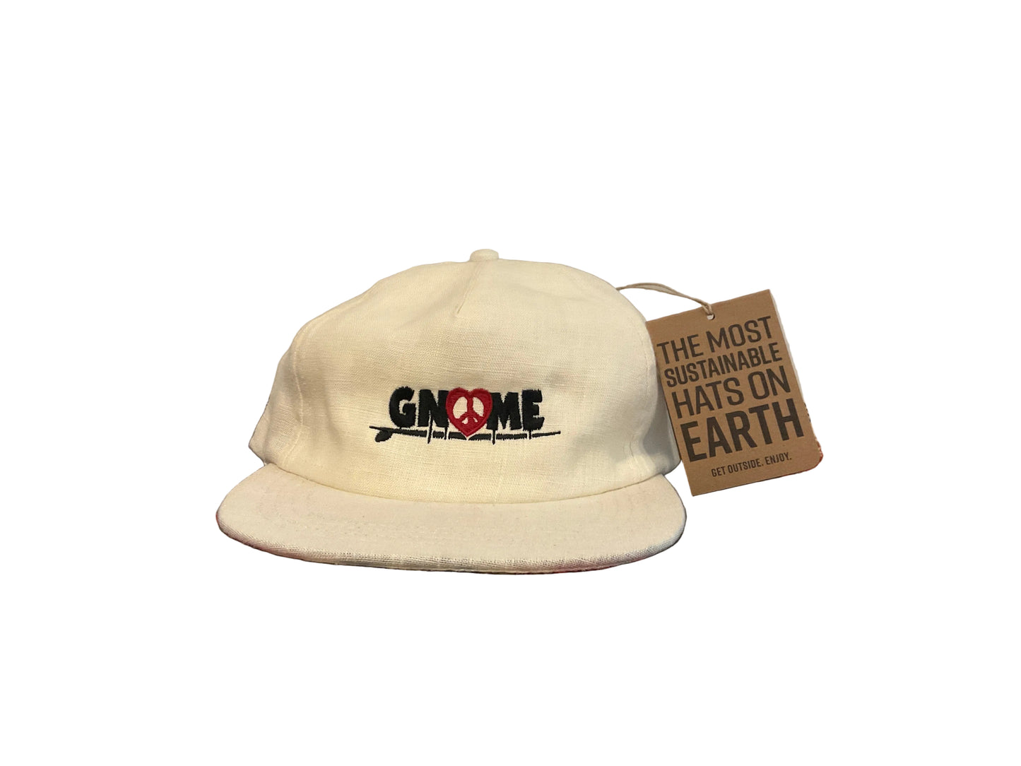 Cream linen Hat