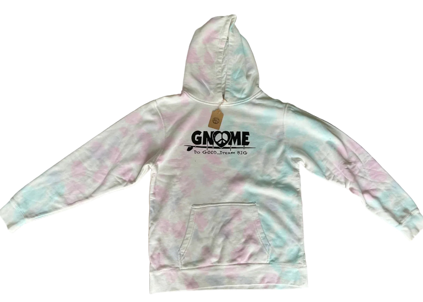Kids Cotton Candy Tie-Dye Dreams Hoodie