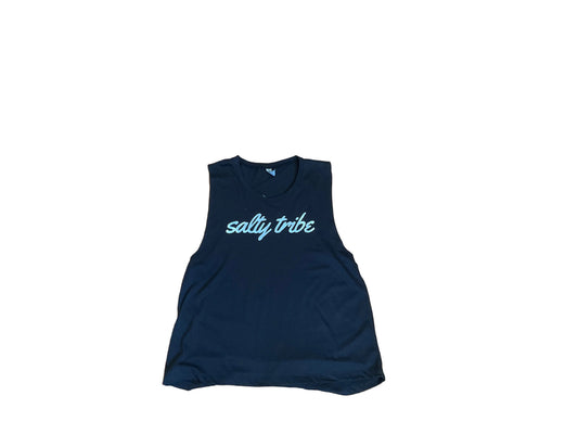 Black/White Salty Tribe tank