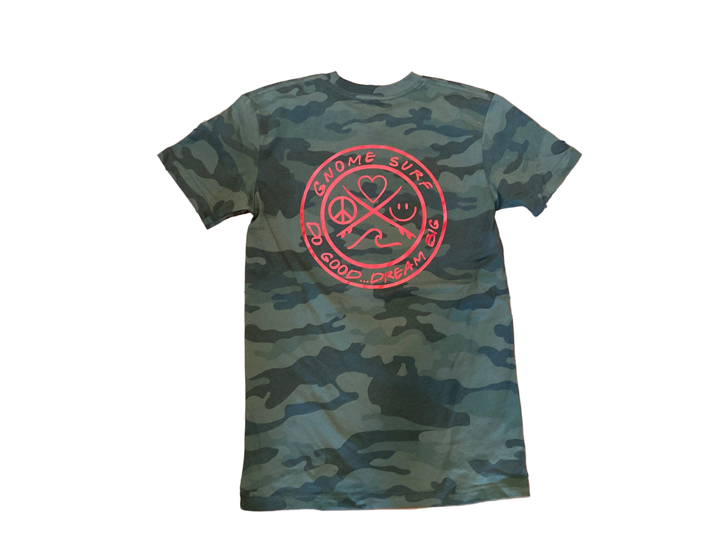 Camo Red Gnome T shirt