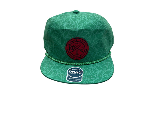 Green leaf captains hat