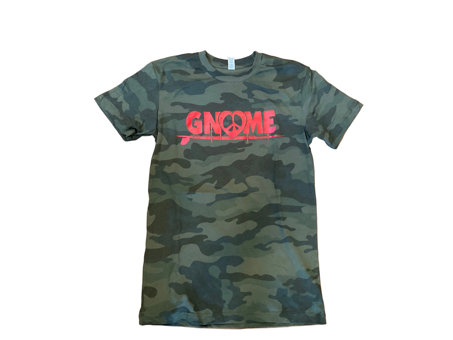 Camo Red Gnome T shirt
